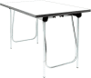 Gopak Vantage Folding Table - (W) 1830 x (D) 760mm - White