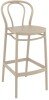 Zap Victor Barstool - Taupe