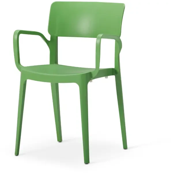 Tabilo Vivo Polypropylene Armchair - Avocado