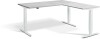 Lavoro Advance Corner Height Adjustable Desk - 1800 x 1600mm - Cascina Pine