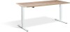 Lavoro Advance Height Adjustable Desk - 1600 x 700mm - Timber