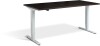 Lavoro Advance Height Adjustable Desk - 1400 x 700mm - Wenge