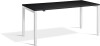 Lavoro Crown Height Adjustable Desk - 1800 x 800mm - Black