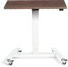Lavoro Flex 4 Wheel Mobile Desk - 800 x 600mm - Ferro Bronze
