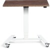 Lavoro Flex 4-wheel Mobile Desk 900 x 600mm - Ferro Bronze