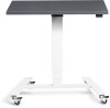 Lavoro Flex 4-wheel Mobile Desk 900 x 600mm - Graphite