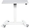 Lavoro Flex 4 Wheel Mobile Desk - 800 x 600mm - Grey