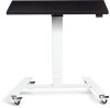 Lavoro Flex 4-wheel Mobile Desk 900 x 600mm - Wenge