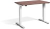 Lavoro Mini Height Adjustable Desk - 1000 x 600mm - Ferro Bronze