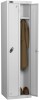 Probe Standard Single Twin Locker - 1780 x 460 x 460mm - Silver (RAL 9006)