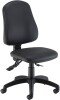 TC Calypso 2 Vinyl Operator Chair - Black