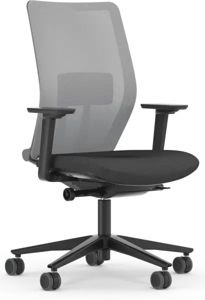 Formetiq Monza Mesh Task Chair - Grey Frame