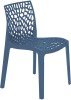 Tabilo Zest Polypropylene Chair - Avio Blue