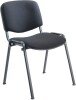 TC Club Black Frame Fabric Chair - Charcoal