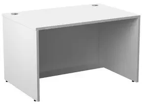 TC Reception Modular Straight Base Unit - 1200 x 800mm - White