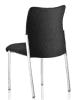 Dynamic Academy Black Fabric Back Visitor Chair without Arms