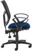 Gentoo Altino 2 Lever High Mesh Back Operators Chair with Fixed Arms