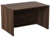 TC Reception Modular Straight Base Unit - 1200 x 800mm - Dark Walnut (8-10 Week lead time)