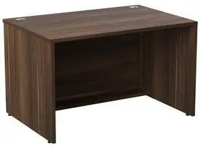 TC Reception Modular Straight Base Unit - 1200 x 800mm - Dark Walnut (8-10 Week lead time)