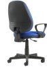 Gentoo Bilbao Fabric Operators Chair with Lumbar Support and Fixed Arms