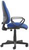 Gentoo Bilbao Fabric Operators Chair with Lumbar Support and Fixed Arms