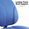 Dams Bilbao Operators Chair with Lumbar Support - Blue
