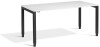 Lavoro Crown Height Adjustable Desk - 1400 x 800mm - White