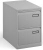 Bisley Public Sector Contract 2 Drawer Steel Filing Cabinet 711mm - Goose Grey