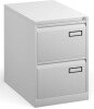 Bisley Public Sector Contract 2 Drawer Steel Filing Cabinet 711mm - White
