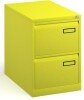 Bisley Public Sector Contract 2 Drawer Steel Filing Cabinet - Colour - Yellow