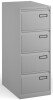 Bisley Public Sector Contract 4 Drawer Steel Filing Cabinet 1321mm - Goose Grey