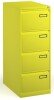 Bisley Public Sector Contract 4 Drawer Steel Filing Cabinet1321mm - Colour - Yellow