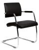 Dams Bruges Meeting Chair (Pair) - Black