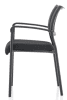 Dynamic Brunswick Visitor Chair Black Frame with Arms