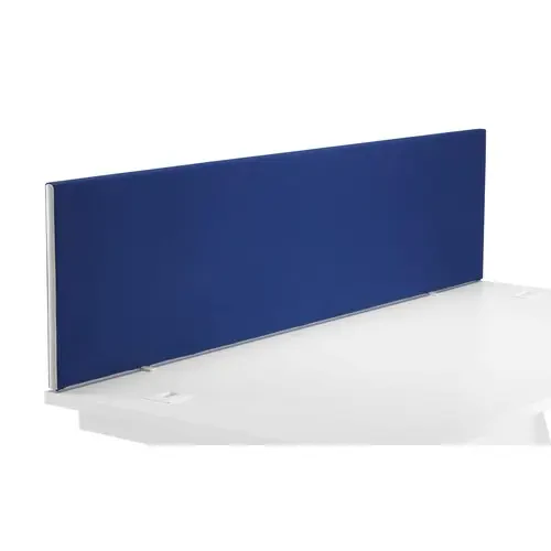 TC Fabric Straight Screen - 1800 x 380mm - Royal Blue