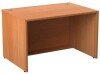 TC Reception Modular Straight Base Unit - 1200 x 800mm - Beech