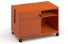 Bisley Steel Caddy Storage Unit 800mm - Orange