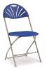 Principal 2000 Comfort Lightweight Folding Chair (Pack of 8) - Blue