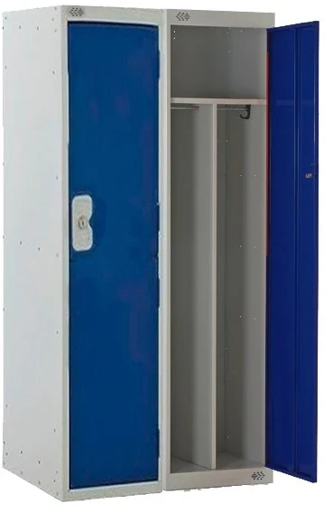 Probe Clean & Dirty Nest of Two Locker - 1780 x 460 x 460mm - Blue (Similar to RAL 5019)