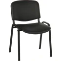 Teknik Conference Vinyl Chair - Black