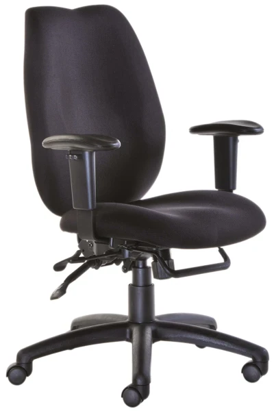 Dams Cornwall Ergonomic Chair - Black