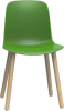 Origin FLUX 4 Leg Wood Classroom Chair - May Green