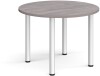 Dams Circular Radial Leg Meeting Table 1000mm