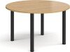 Dams Circular Radial Leg Meeting Table 1200mm