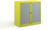 Bisley Systems Storage Low Tambour Cupboard 1000mm High - Colour - Yellow