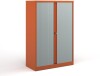 Bisley Systems Storage Medium Tambour Cupboard 1570mm - Colour - Orange
