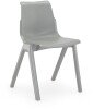 Hille Ergostak All-plastic Chair - Age 11 - Light Grey