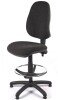 Chilli High Back Draughtsman Operator Chair - Charcoal