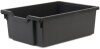 Metalliform Deep Tray - Charcoal