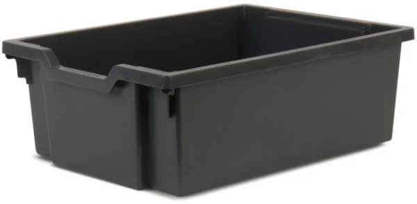 Metalliform Deep Tray - Charcoal